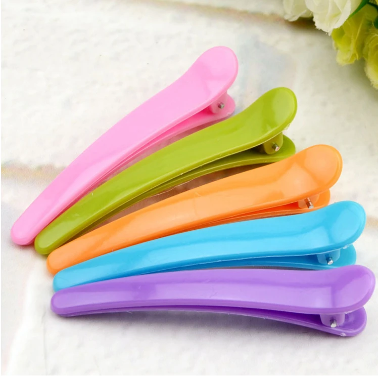 Factory Main Product Duckbill Colorful Water Drop Long  Hair Clips