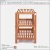 Import factory price 3-tier utility bamboo shoe rack/ 3 tier bamboo antique 30 pair vertical shoe rack storage seat bench wooden from China