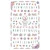 Import Factory Price F Series 2D Nail Art Sticker from China