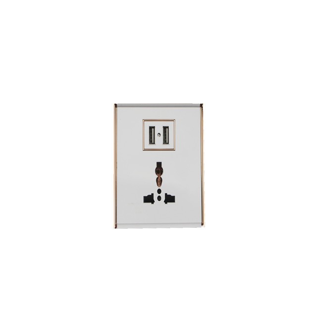 Factory price good quality multi-function security  extension universal wall socket usb socket outlet, electric switched socket