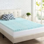 Factory price luxury gel infused memory foam mattress topper sponge cool sleep well gel memory foam mattress topper