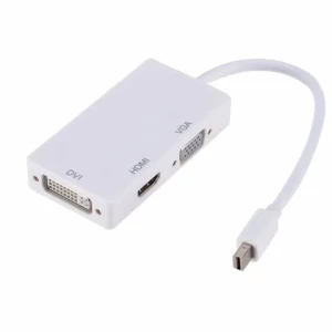 Factory Price New Products 2020 Wholesale Cable 3 In 1 Active MINI DP To HDMI VGA DVI Adapter Cable
