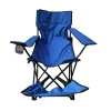 Factory Price Portable  Aluminum Foldable Chair  High Quality Beach Folding Chair Reclining Camping Chair with Footrest