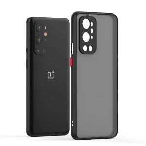 Factory price translucent matte phone cases for OnePlus 9 pro tpu pc hard smoke case
