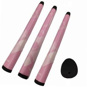 Factory production standard new design midsize rubber golf club pink putter grip
