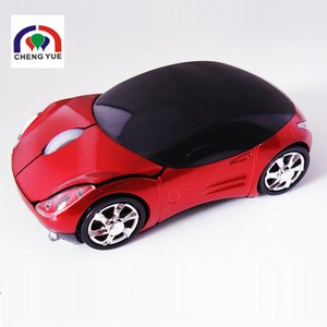Factory Sale Custom Logo Car Shape Mouse 2.4 Ghz Wireless Mouse
