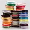 Factory stocked 100% polyester tape 16MM single face satin ribbon for flowers