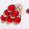 Factory Supply New Arrival Colorful Artificial Single Soap Rose Flower For Valentine&#39;s Day Birthday Gift or wedding celebration