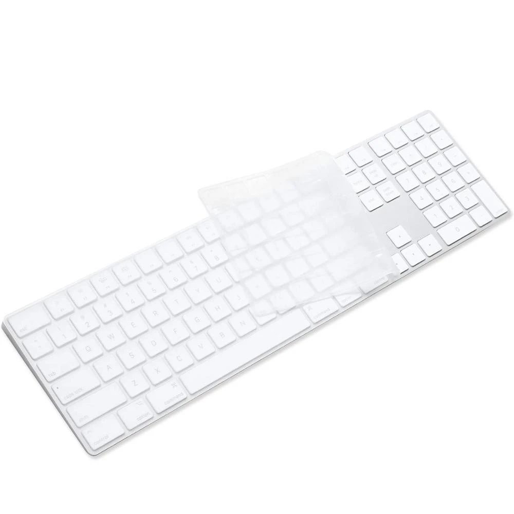Factory Supply Ombre Blue Silicone Keyboard Cover Keypad Skin for Apple Magic Keyboard with Numeric Keypad A1843 MQ052LL/A