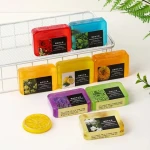 Factory Wholesale 90g Many Flavors Face Body Hand Soap Deep Cleansing Handmade Essential Oil Soap