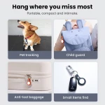 Factory Wholesale anti-lost airtag cover case for pet dog gps tracker for apple airtag case