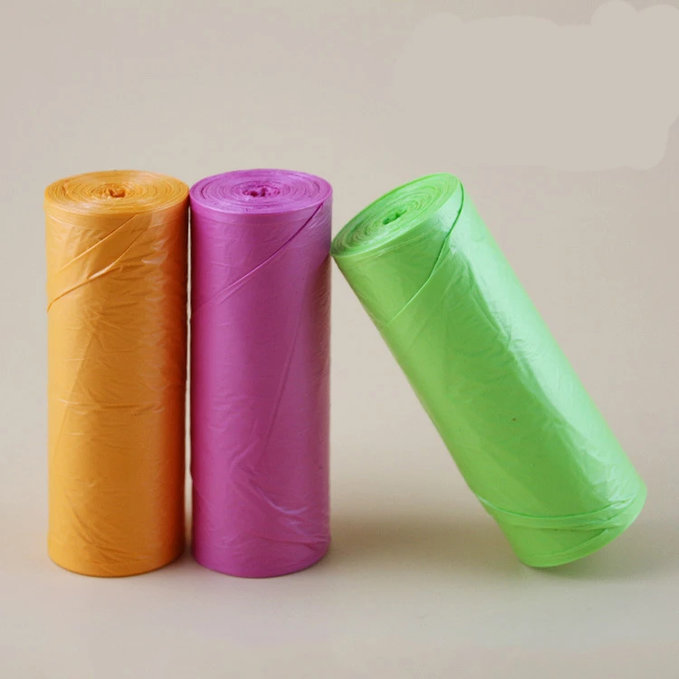Factory Wholesale Disposable Thick Flat Garbage Bags Household