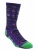Fancy purple skull sublimation elite unisex basketball socks sport socks