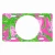 Import Fashion Custom Personalized Monogrammed Lilly Pulitzer Inspired Car License Plate from China