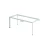 Import Fashion Design Office Furniture Steel Base Frame Metal Desk Leg from China