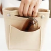 Fashion felt small handbag storage bag mini cosmetics storage bag marcel bag custom