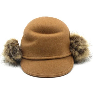 Fashion Hat Style 100% Australian Wool Round Top Ivy Cap Hat