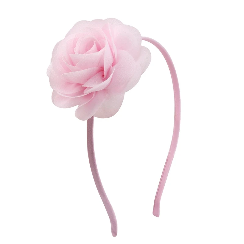 Fashion hot sale Chiffon flower headband multi color choose for girls