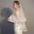 Import Fashion Latest Short Tulle Wedding Bridal Veil Lace women Wedding Veil from China