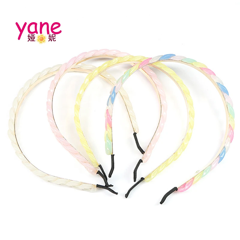 fashion new style acrylic chain rainbow color girls style young style headband