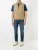 Import Fashion style custom beige padded reversible quilted winter vest for men from China