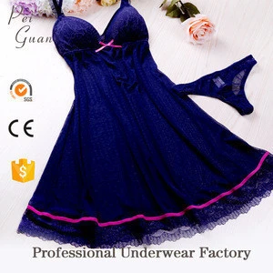 Buy Fashion Stylish Sexy Transparent Nightwear For Honeymoon Sleepwear  Women from Guangzhou Pei Guan Garment Co., Ltd., China
