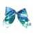 Import Fashion Wholesale Hair Accessories Lovely Multi Pattern Laser Pu Cheerleader Cheerleading Hair Bows from China