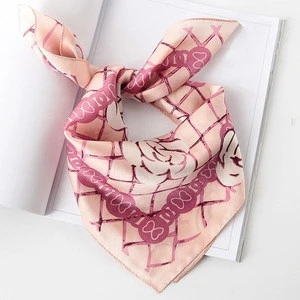 Fashion wholesale Super Soft Printed 100% silk shawls and scarves women scarf