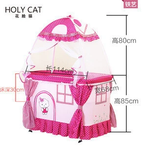 fashionable baby playpen baby furniture with mosquito net