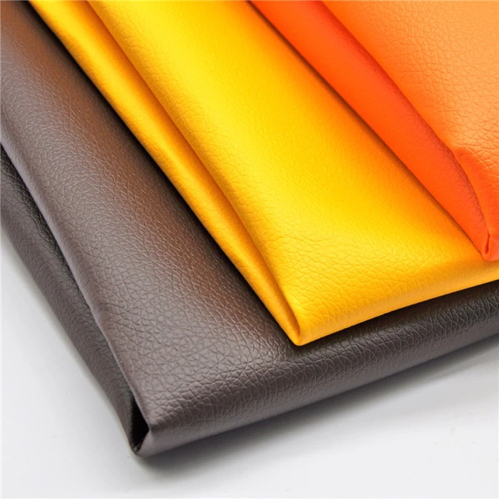 faux upholstery PVC artificial leather for sofa  making shoes