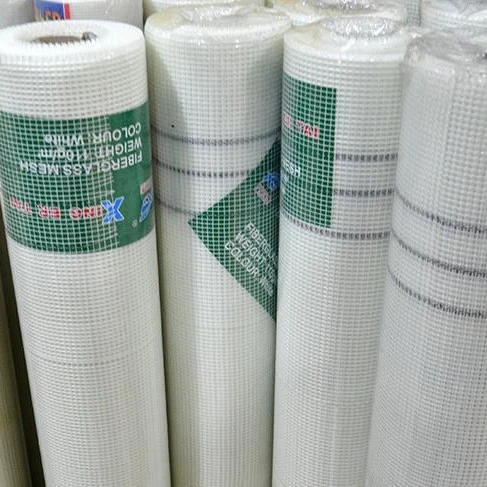 Fiberglass Mesh net 75g 80g 110g 120g 5x5 4x4 for waterproof plastering mosaic EIFS from China Rockpro factory