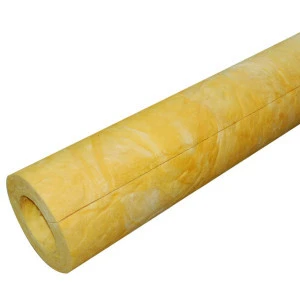 fireproof glass wool pipe insulation