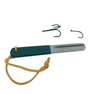 Fishing Hook Hone for treble Fishhook Sharpening Tackle Box Sharpener Accessory Tool