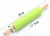 Import Flattening Dough Roller Straight Rod Dumpling Pizza Cylinder Wooden Handle Custom Silicone Non Stick Rolling Pin from China