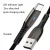 Import FLEXI LED Zinc Alloy Shell Micro usb c quick charging usb data cable from China