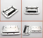 Flight case butterfly lock and flight case handle