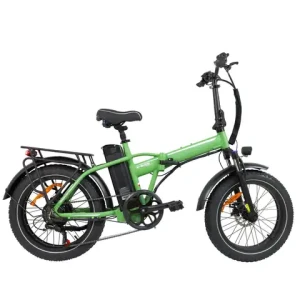 Folding Electric City Bike with 7 Speed Gears Aluminum Alloy Frame Disc Brake 48v Lithium Battery Power Supply