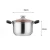 Import Food Grade Metal  kitchen pot hot pot set food warmer  pots and pans from China
