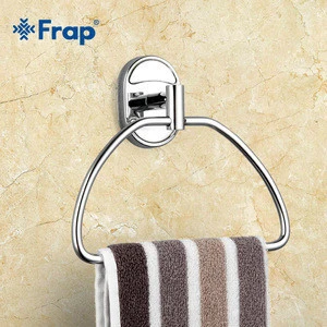 Frap Chrome Triangle Towel Ring Stainless Steel  F1904-2