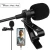 Import Free Sample Factory OEM 3.5mm Smart phone Mic Phones Sound Style mini lavalier microphone for professional lapel mic Live video from China