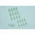 Import French Series Aqua Green Wearing Nail Art Fake Nail Art 24 Pieces False nail from China