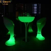 furniture illuminated 16 colors changing mini led cube illuminated bar table