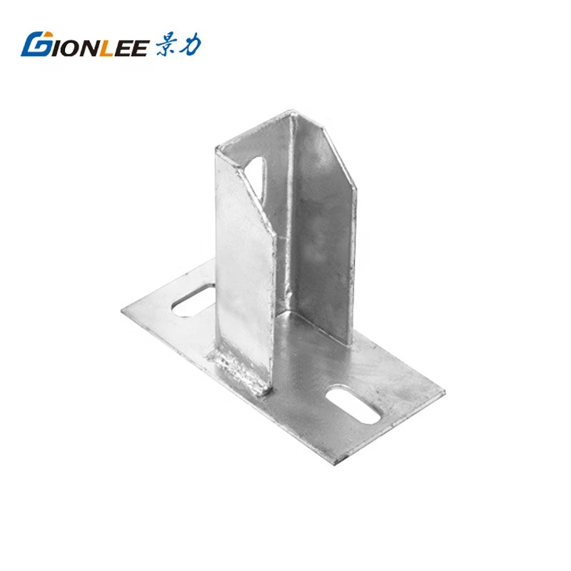 Galvanized steel plate connecting piece hanging ear curtain wall embedded parts glass stone dry hanging curtain wall accessories