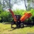 Import Garden wood chipper  tree machine wood chipper cutting with 14HP Kohler  Electric start Gasoline Engine from China