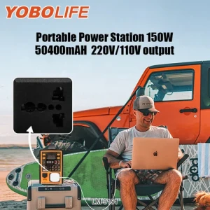 Good Price Yobolife LM-9151 DC Solar Lighting Kits 150W AC Load Portable Solar Charging Station Solar Panel Kit Set For Home