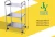 Import Good Quality 3 Tier Kitchen Dining hall Food service Utility Cart Commercial Stainless Steel Wheeling meal Delivery Trolley from China