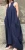 Import Gorgeous Women Fashion Long Linen Wear Blue Maxi Dress Elegant Maternity Clothing from India