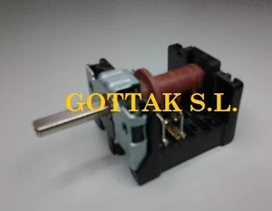 GOTTAK High Quality (for soken china substitute) 4 position rotary selector switch for oven black