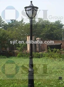 Grey Iron Landscape Lamp Pole