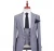 Import Grey Men Suits for Wedding Groom Tuxedos Peaked Lapel Custom Made Groomsmen Blazers 3 Pieces Jacket Pants Vest Evening Party from China